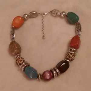 Large chunky bead necklace